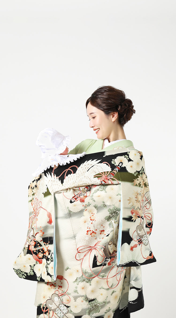 お子様の健やかな成長を祈って
お宮参りのきものフルセットレンタル