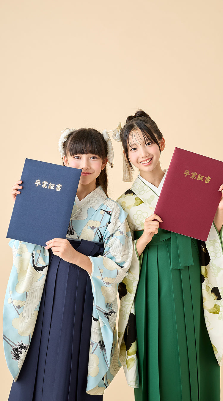 誰でも簡単に着付けができる卒業式小学生袴 tententen