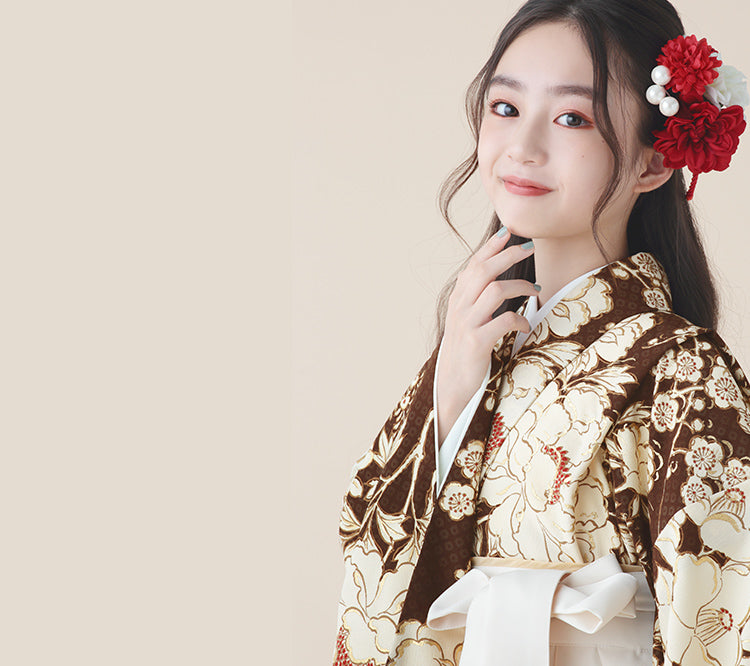 簡単袴着付けセット 着物・袴の着付け方