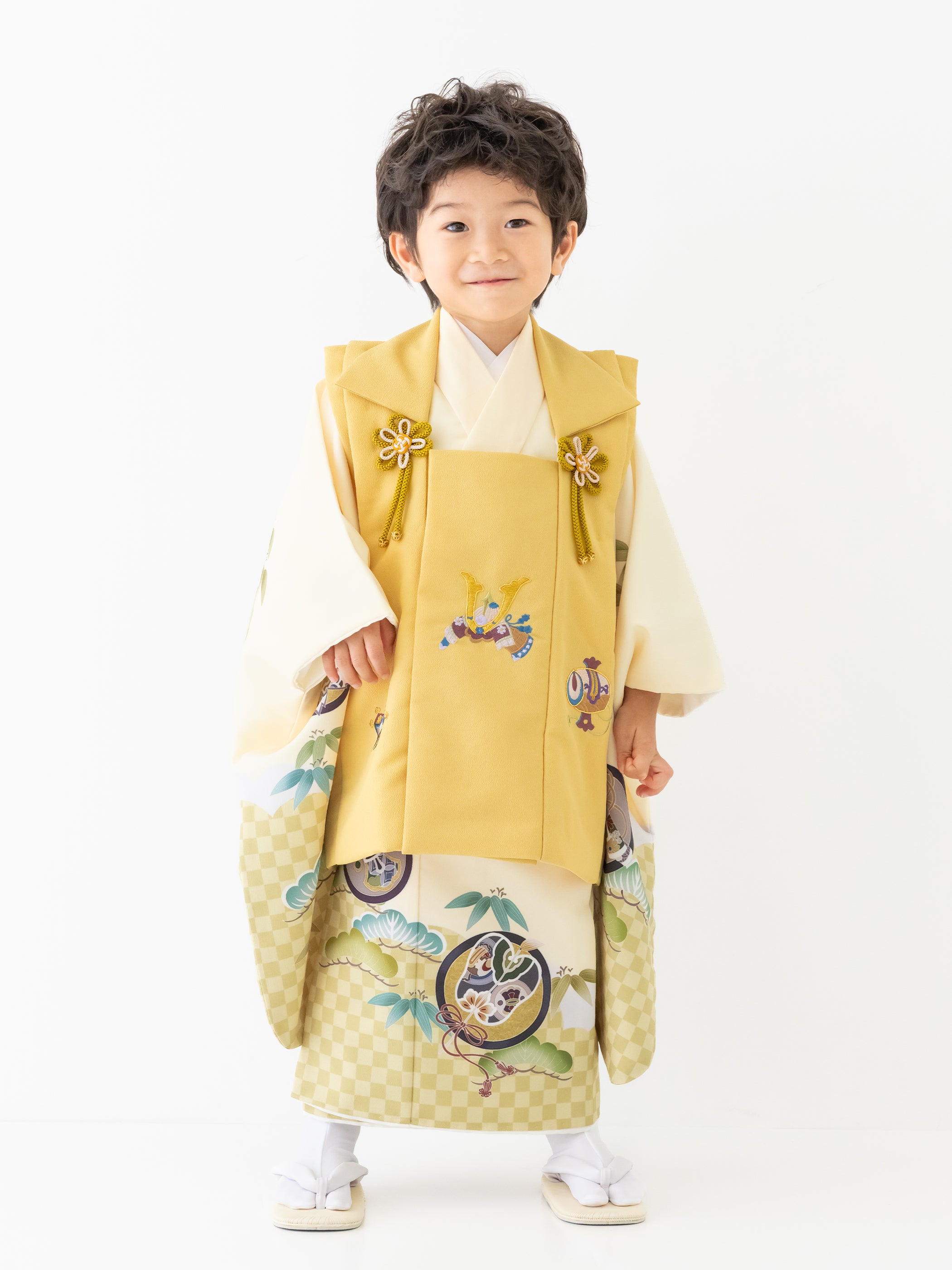 三歳 男の子用の七五三着物レンタルセット – tententen(てん