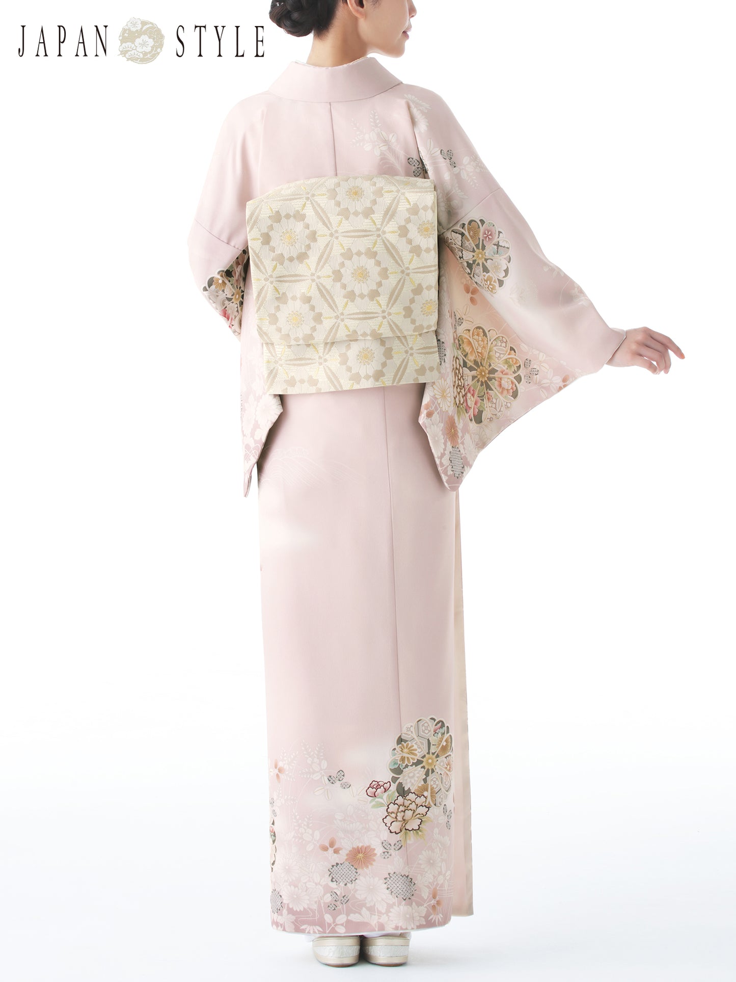 訪問着レンタル｜着物・入学式・卒業式｜ JAPAN STYLE｜菊御所解/ピンク/L0020