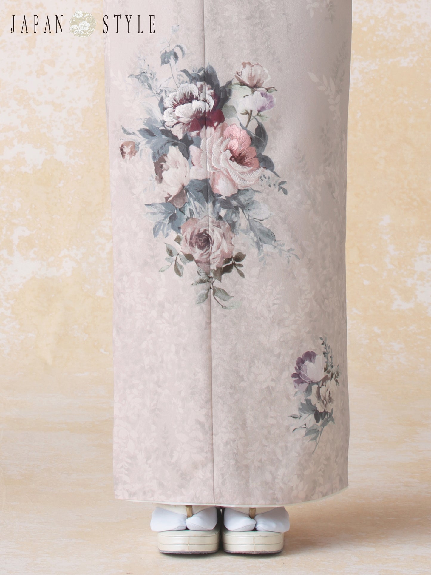 訪問着レンタル｜着物・入学式・卒業式｜ JAPAN STYLE｜洋花/ピンク/L0024