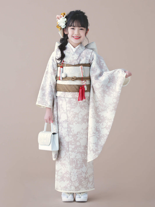 C702 プチフルール / ピンク 七五三着物レンタル