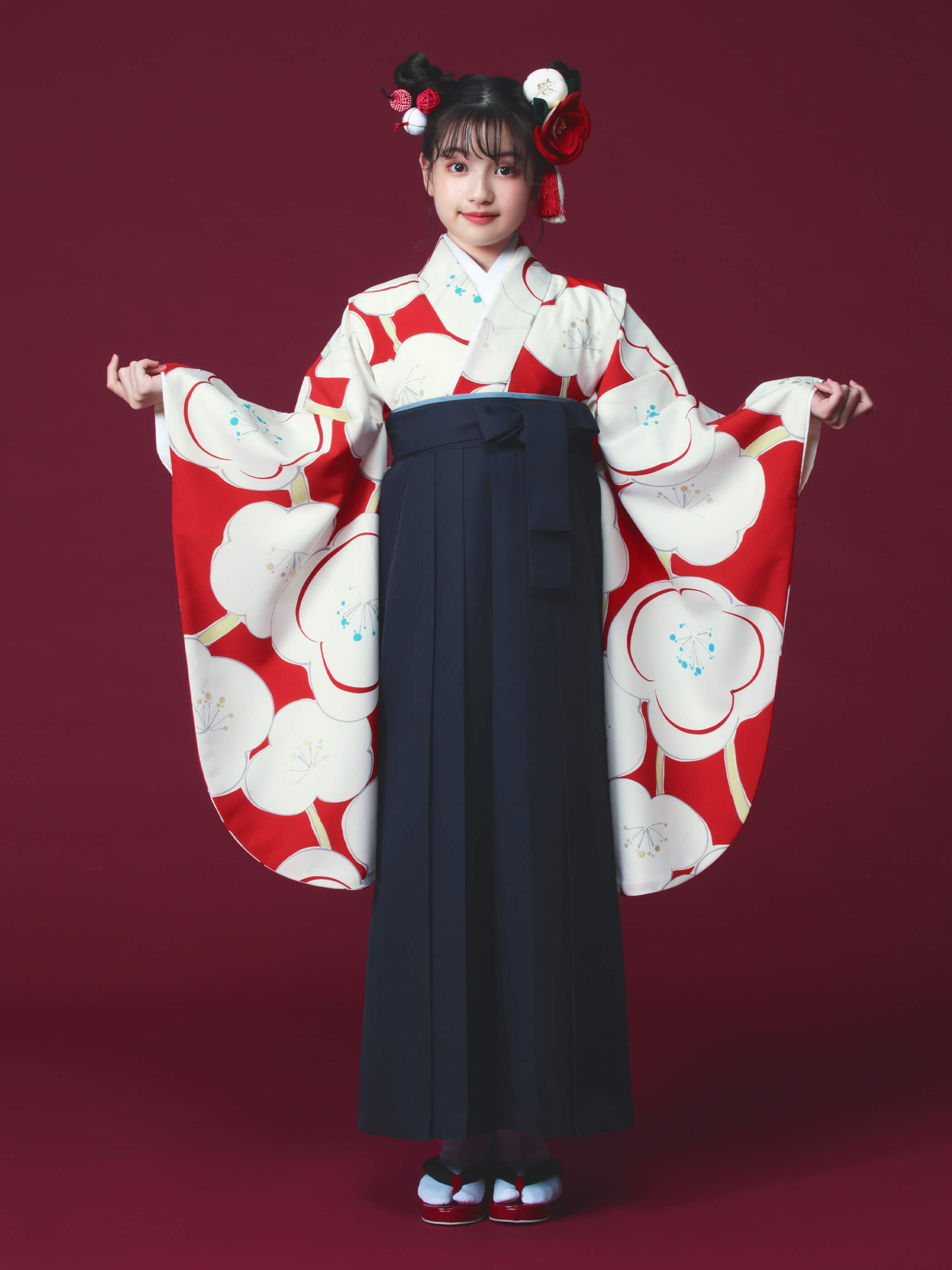 小学生卒業式 袴 小学生向け卒業はかま特集 | 袴レンタルは晴れ着の丸昌[卒業時装