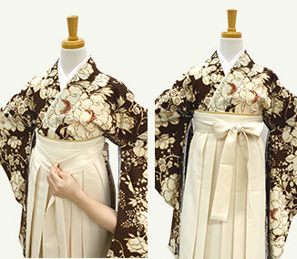 step08 後ろから回した紐を前で蝶々結びします